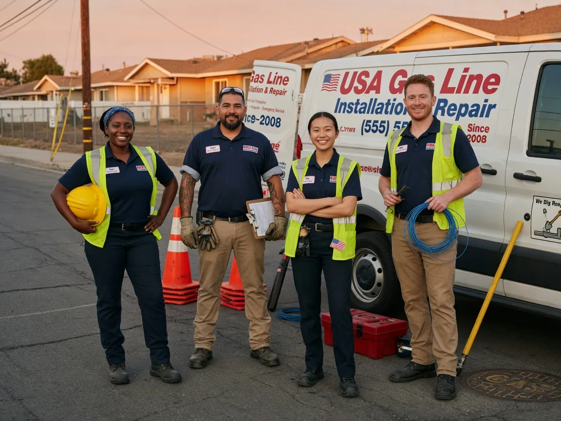 Gas Line Installation company in New Berlin, IL